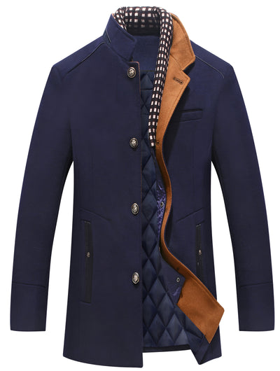 James | Gemütlicher Wollmantel für Winterkomfort