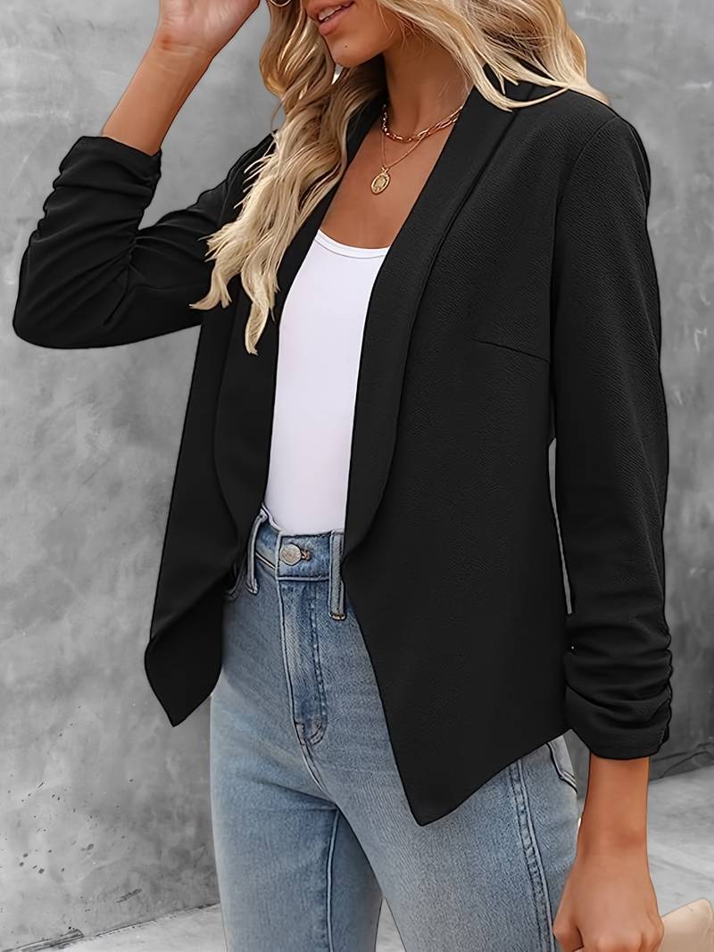 Isabella - stilvoller blazer mit offener vorderseite