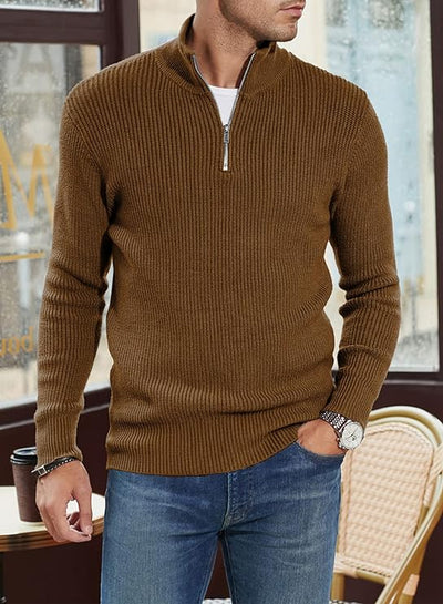 Pullover mit Reißverschluss für Männer