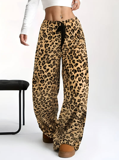 Perahta | Auffällige Loungehosen im Leopardenmuster