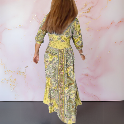 Marga™ | Elegantes Sommerkleid mit V-Ausschnitt