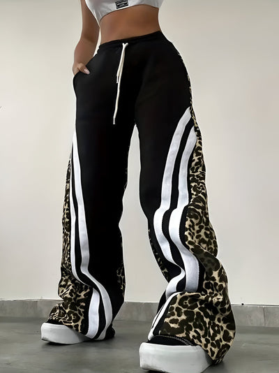 Dietlinde | Stylische Fleece Street-Style Hose