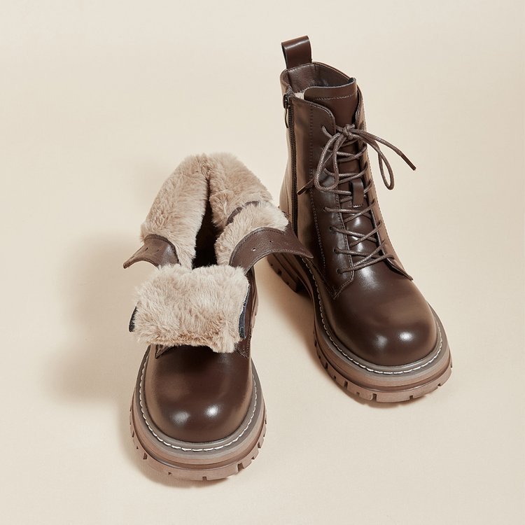 Ron – Retro Britische Herrenplattform-Knöchelstiefel