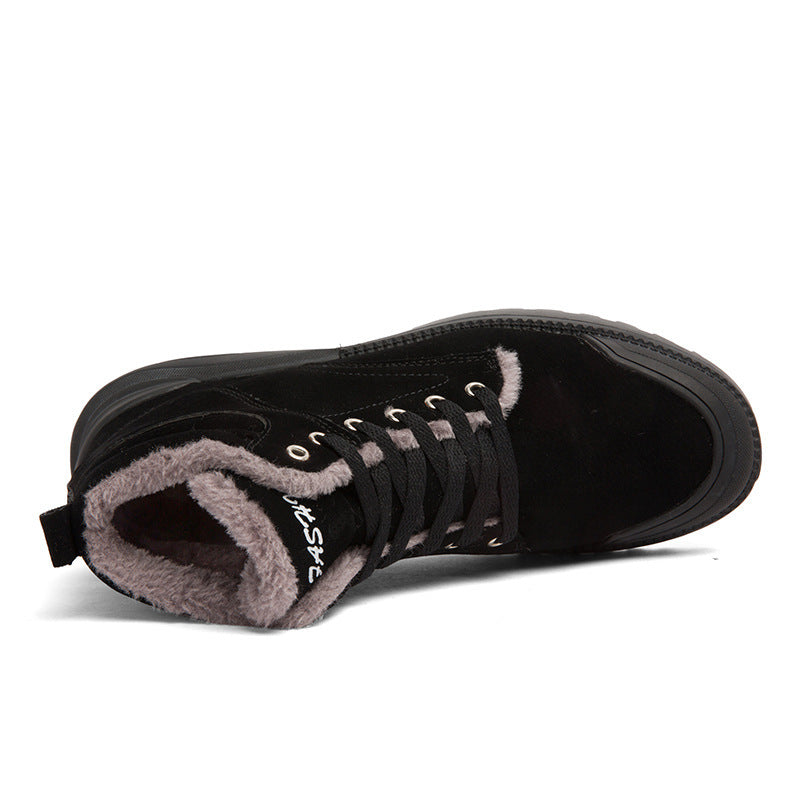 Spencer – Warme Herrenstiefeletten mit Plüschfutter