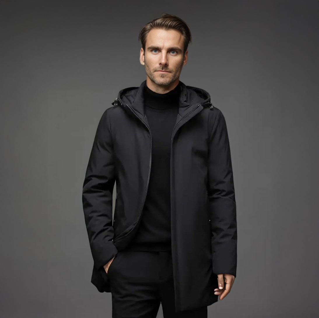 Carl | Slim Fit Lange Jacke