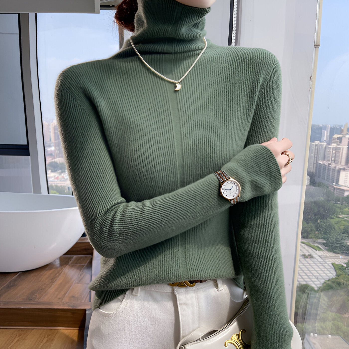 Daria | Luxuriöser Wollmischpullover
