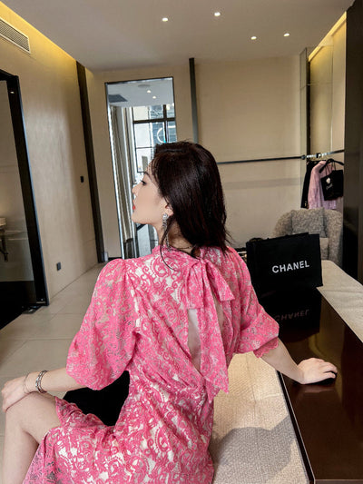 Diana – Hochwertiger Spitzenrock mit Stickerei