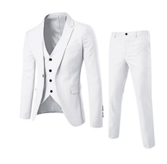 Adam – Dreiteiliger Herrenanzug im Business-Casual-Stil