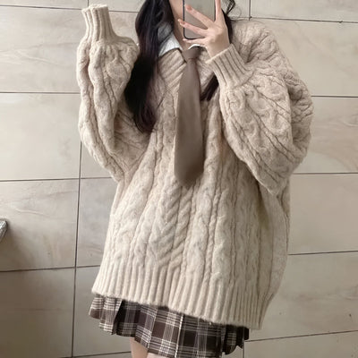 Constanze | Herbst Winter Frauen Pullover