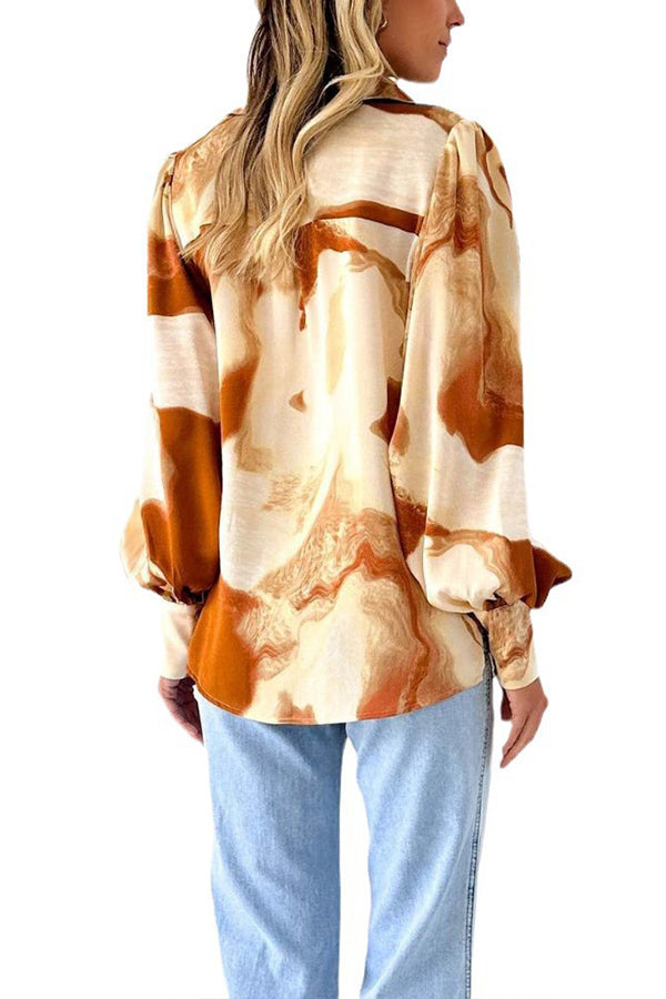 Lucille® | Modisches und vielseitiges, langärmliges, schlichtes Cardigan-Shirt