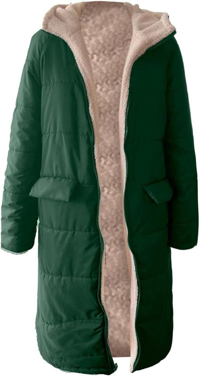 Wendbare Fleecejacke Blau - Nova