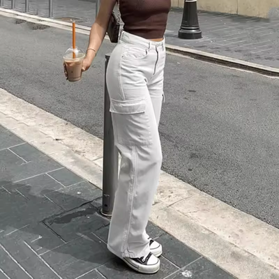 Malie - Weite Cargohose für Damen im Streetstyle-Look