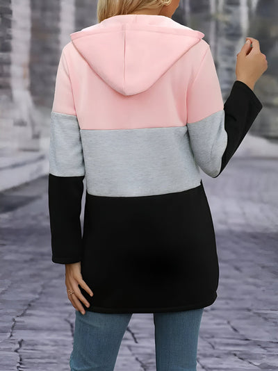 Franziska | Color Block Kapuzenjacke