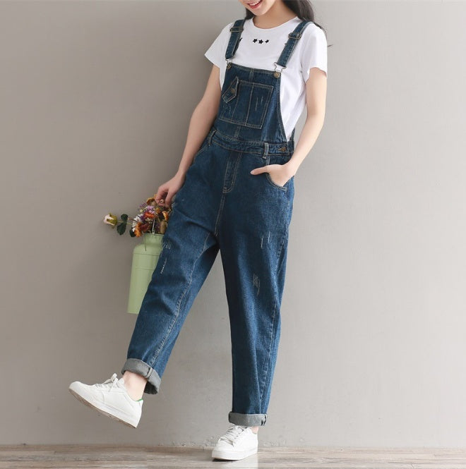 Audrey – Damen Jumpsuit aus Denim