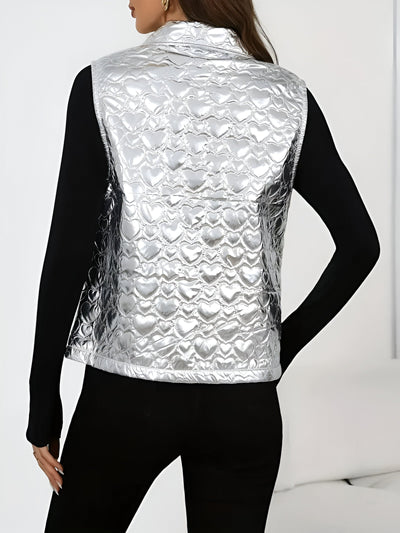 Erna | Elegante Ärmellose Cardigan-Jacke