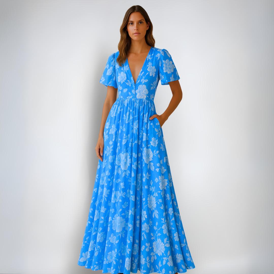 Tessa™ | Luxuriöses Blumenkleid