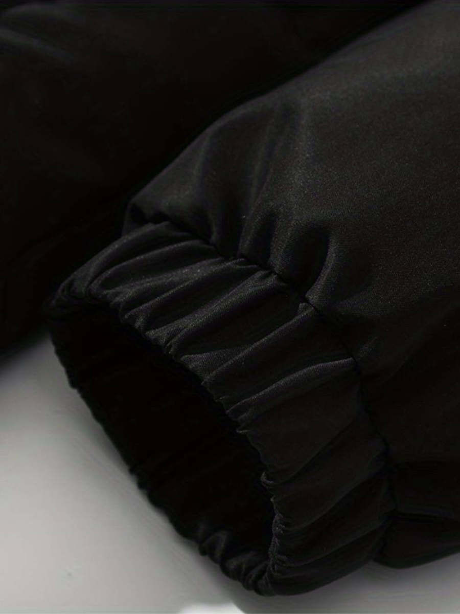 Warme Winterjacke mit Reißverschluss Rosa – Clara