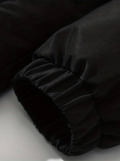 Warme Winterjacke mit Reißverschluss Rosa – Clara