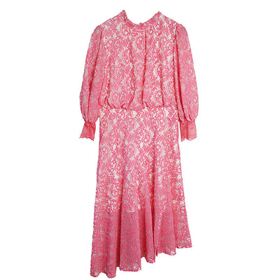 Diana – Hochwertiger Spitzenrock mit Stickerei