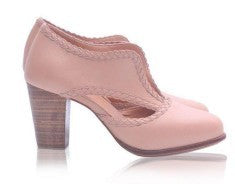 Lily – Spitzlederstiefel mit seitlichem Reißverschluss