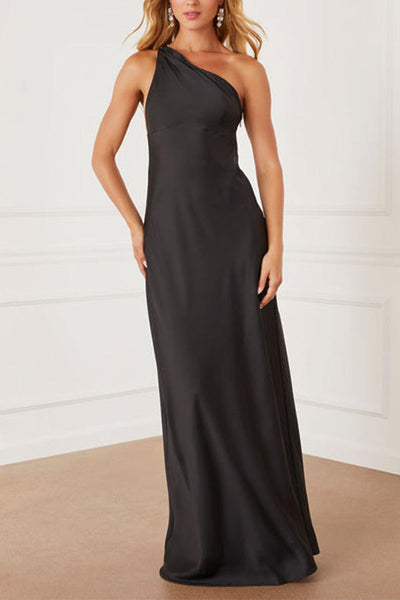 Genevieve® | Zaine One-Shoulder-Maxikleid