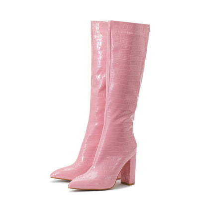 Rose – Damen Stiefeletten mit Seitenreißverschluss