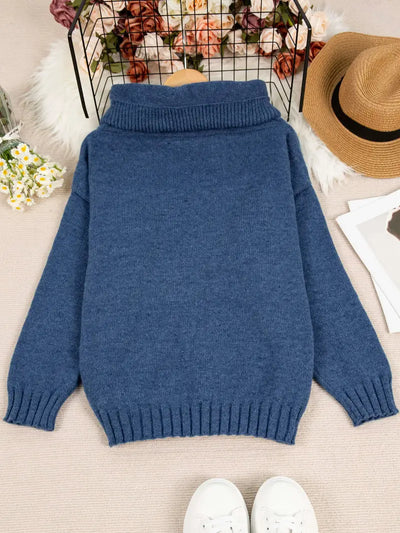Natala - Strickpullover Mit Kängurutasche