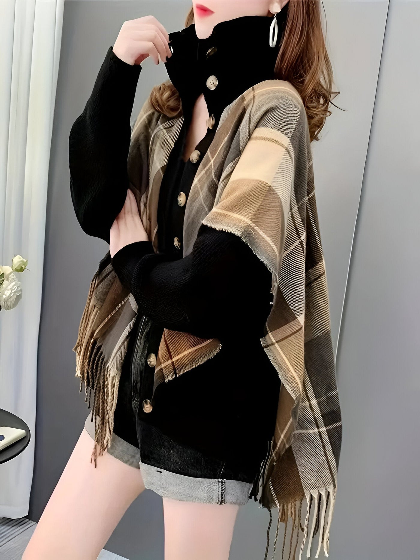 Nehelenia | Gemütlicher High-Neck-Pullover