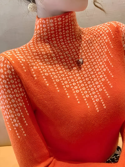 Jerrileen | Schicker Pullover mit Geo-Muster