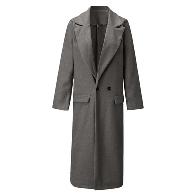 Eleganter Damenmantel - Figurbetonter Schnitt mit klassischen Knöpfen