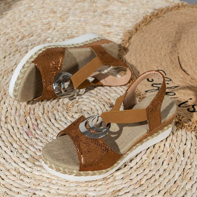 Xenia | Elegante Espadrille-Sandalen Damen für Stilvolle Sommerschuhe