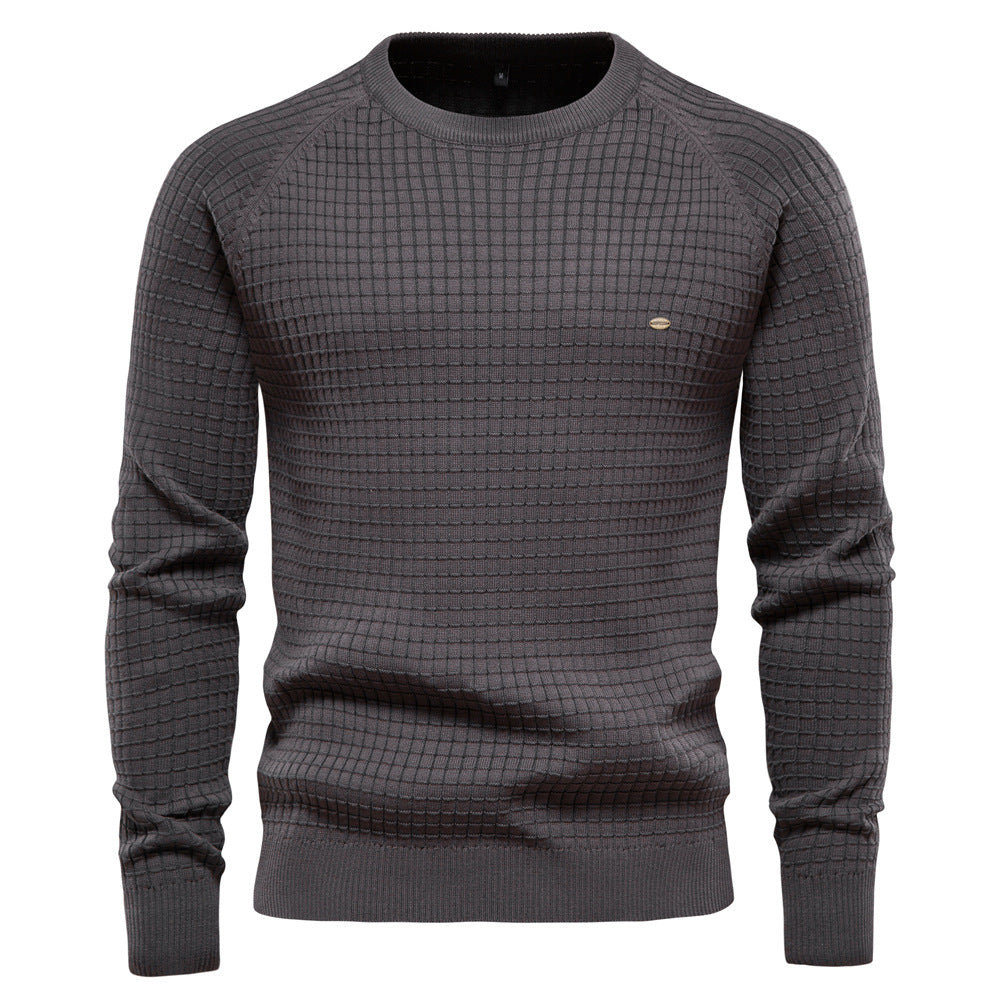 Klassische Karierter Pullover