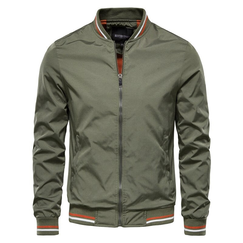 Stilvolle Herren-Bomberjacke
