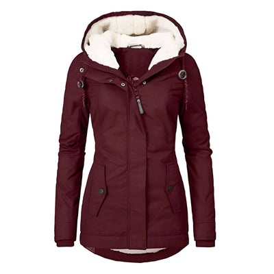 Regenmantel mit Kapuze für Damen - Elowen