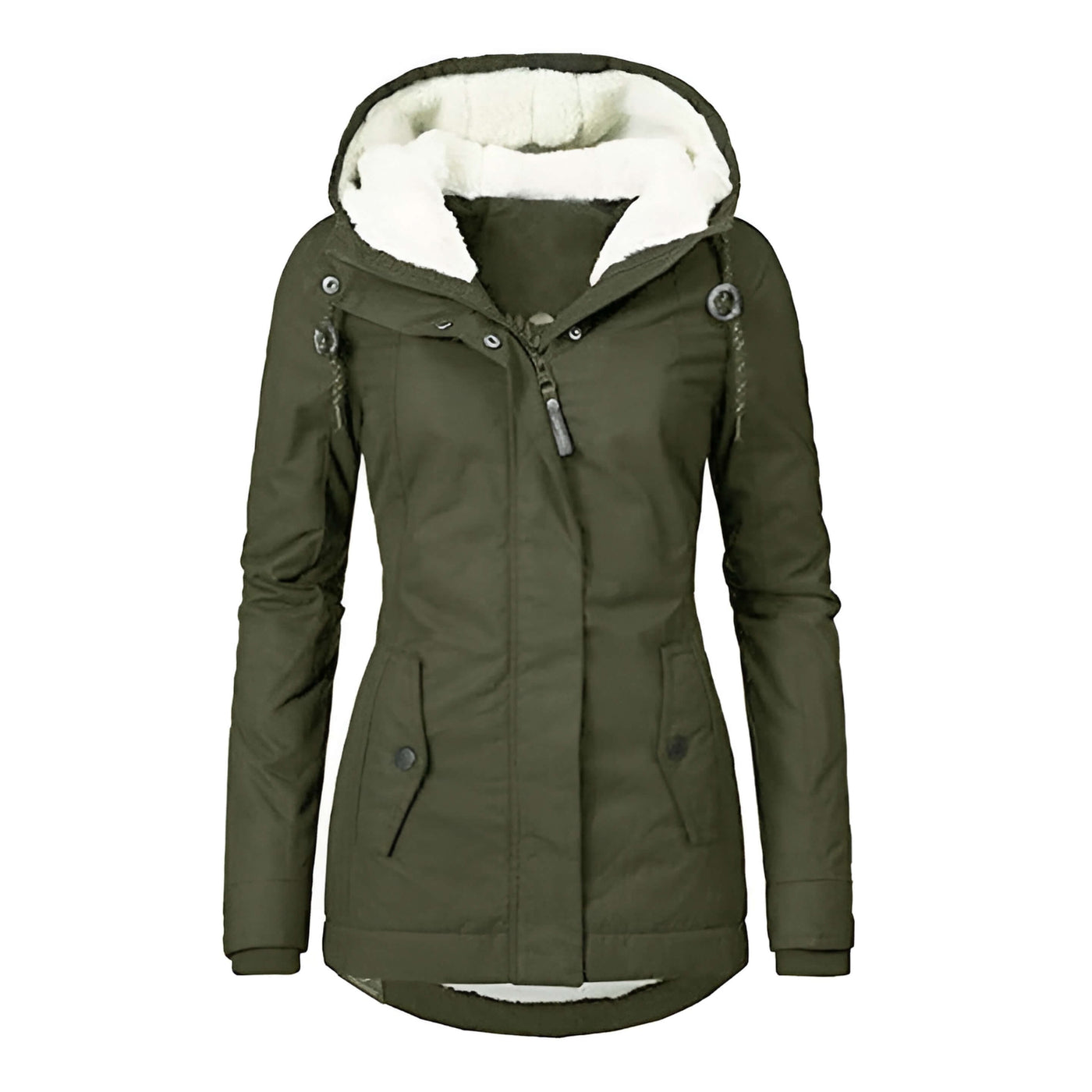 Regenmantel mit Kapuze für Damen - Elowen