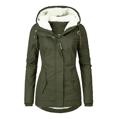 Regenmantel mit Kapuze für Damen - Elowen