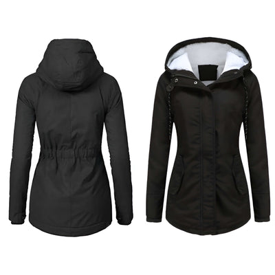 Regenmantel mit Kapuze für Damen - Elowen