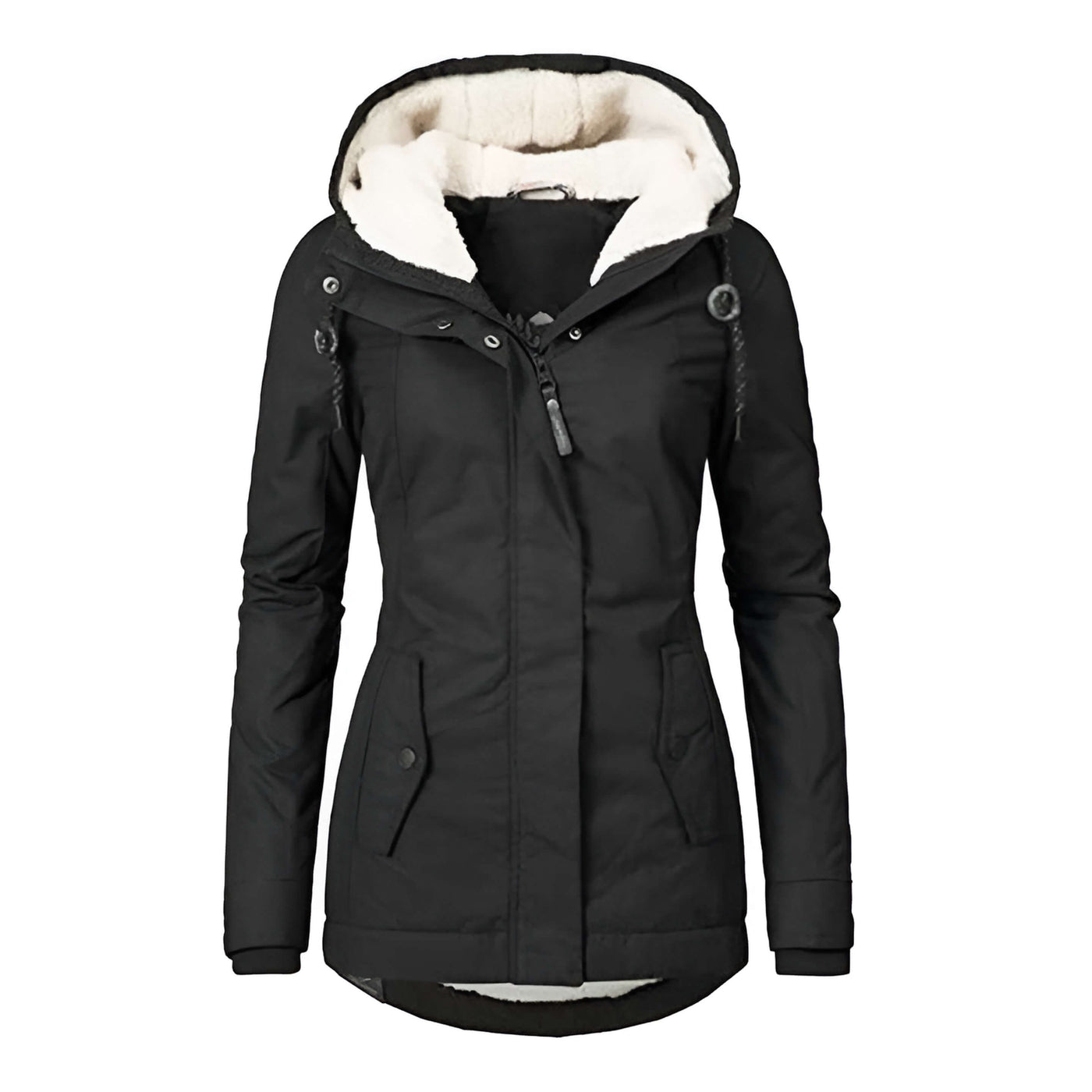 Regenmantel mit Kapuze für Damen - Elowen