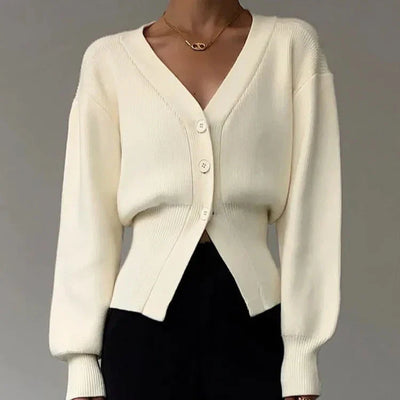 Klassische Strickjacke für Frauen