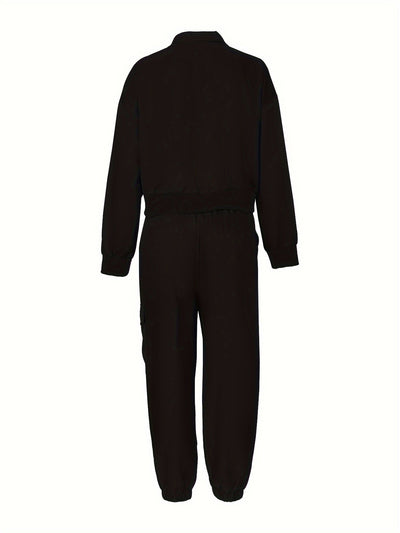 Warme Damen-Freizeitkleidung: 3-teiliges Set für Herbst und Winter