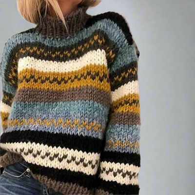 Damen Rollkragenpullover | Gestrickt | Warm und Elegant