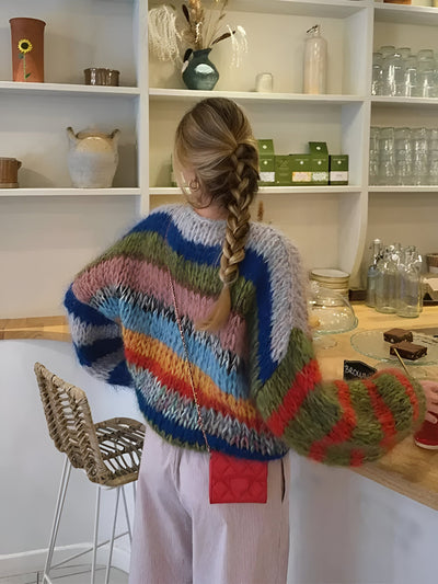 Zoey | Elegante Hollow-Out Strickpullover