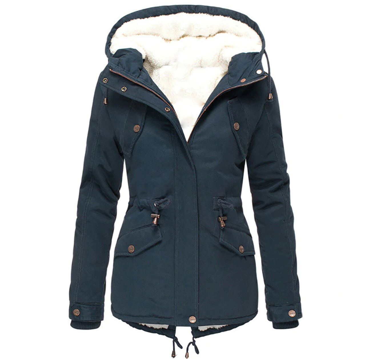 Elegante Damenjacke mit Pelz