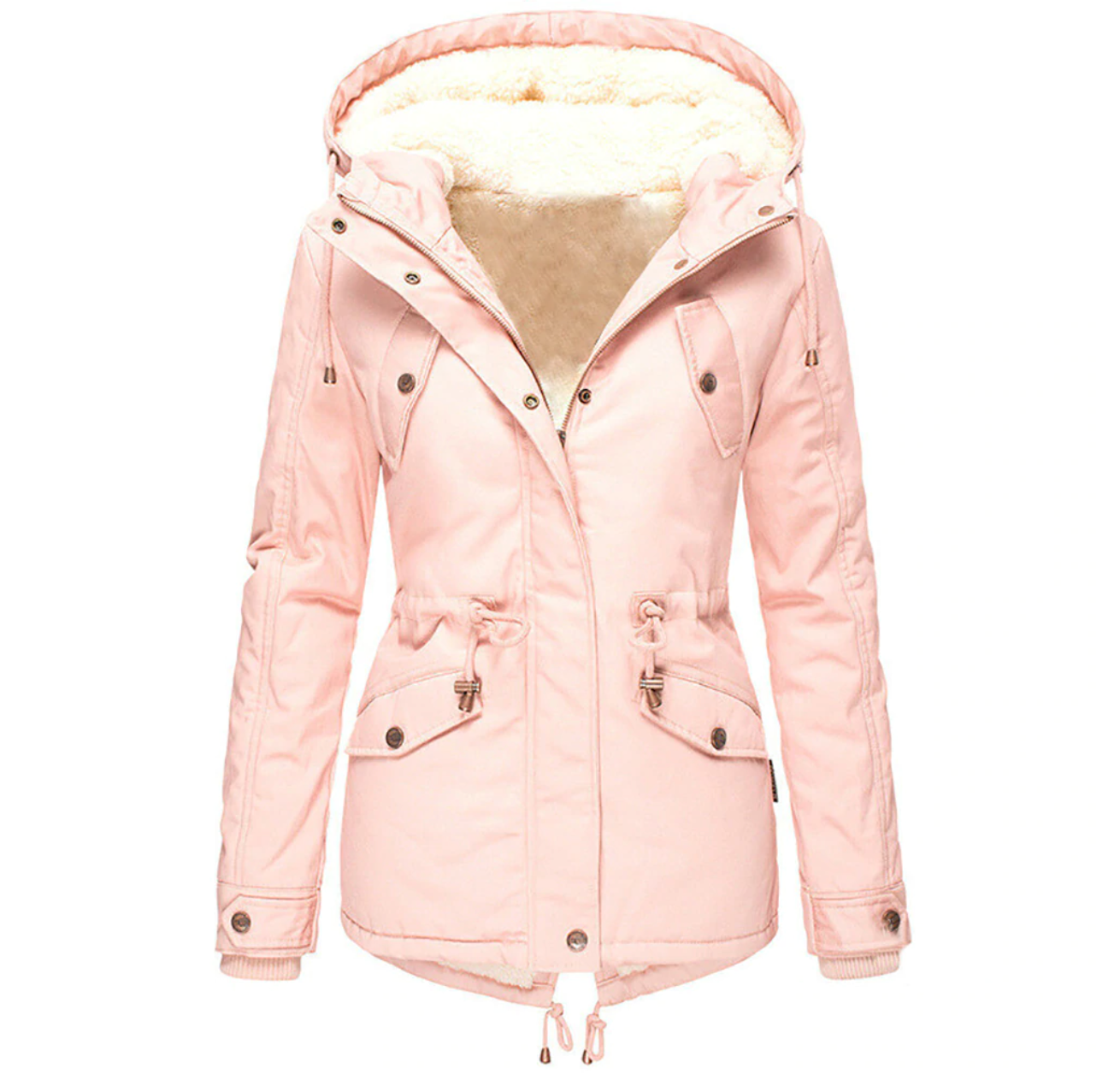Elegante Damenjacke mit Pelz