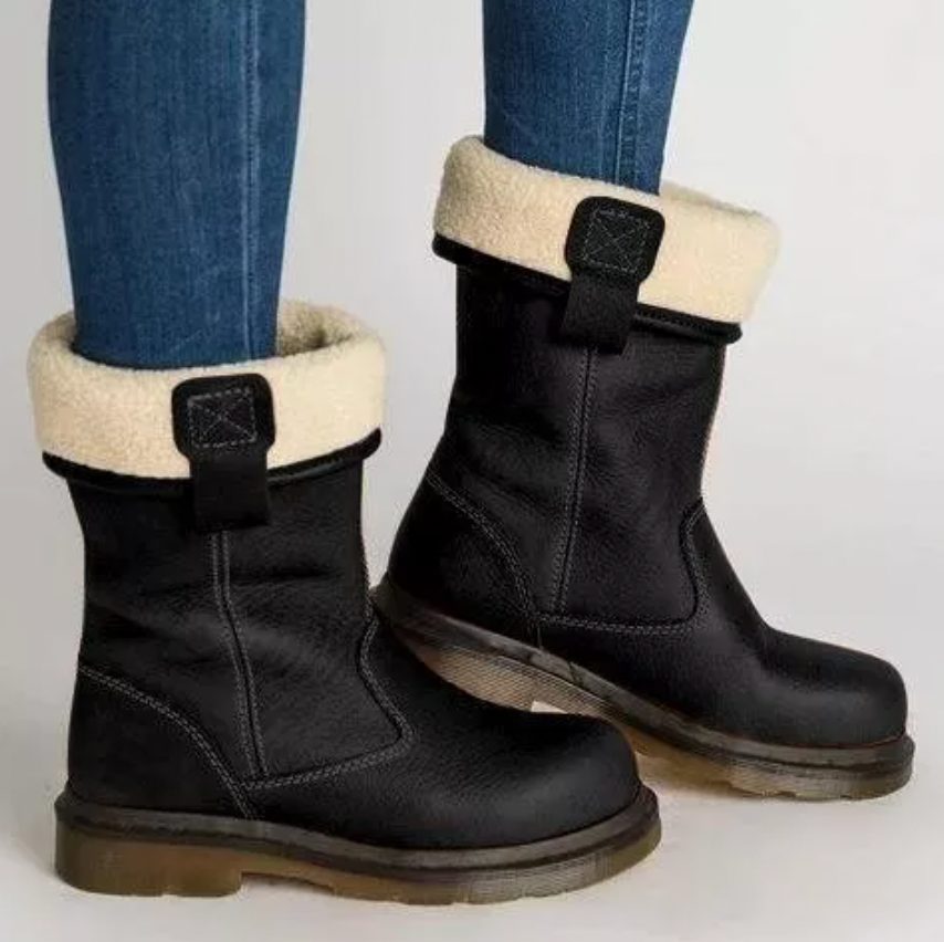 Delia – modische winterstiefel für damen