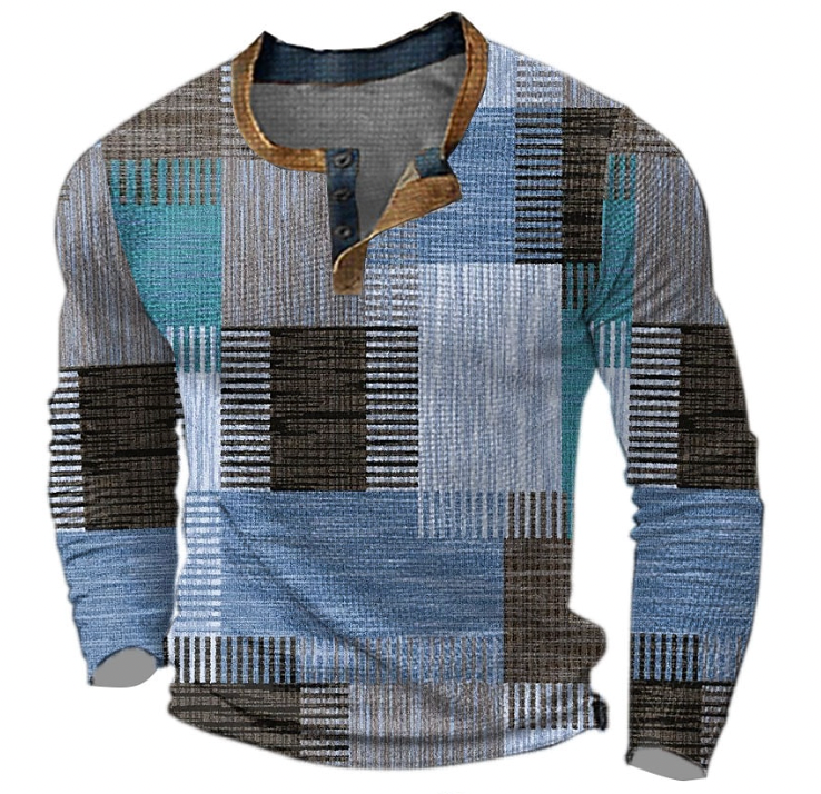 Jermoni | Pullover mit Patchwork-Design