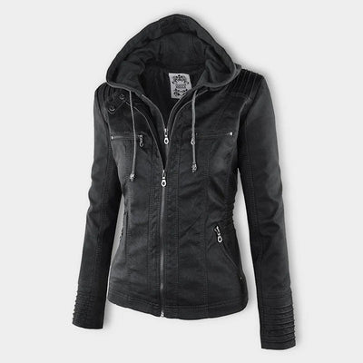 Vegane Lederjacke für Damen