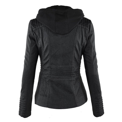 Vegane Lederjacke für Damen