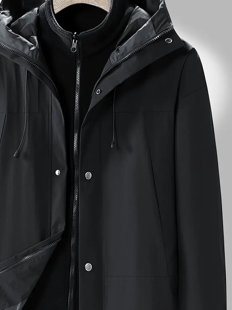 Modische wasserdichte 3-in-1-Jacke für Frauen