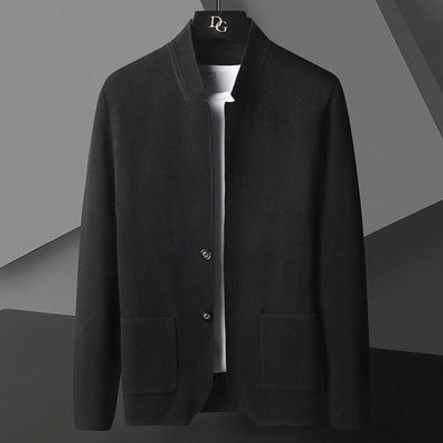 Gemütlicher Strickcardigan für Herren